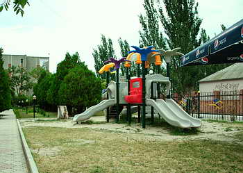 Детская площадка в Базе отдыха Прикарпатье Коблево